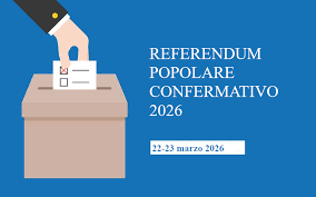 Referendum popolare confermativo di domenica 22 e lunedì 23 marzo 2026